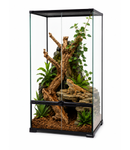 ReptiWorks Reptile Glass Terrarium-Hinge Double Doors60*45*90Cm