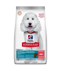 Hill’s Science Plan Hypoallergenic Medium Breed Adult Dry Dog Food with Salmon 12kg