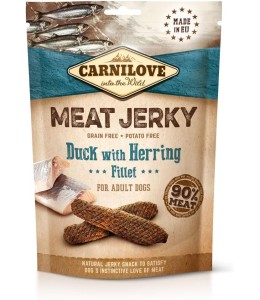 Carnilove Jerky Snack Duck With Herring Fillet 100g