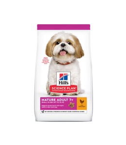 Hill's Science Plan Small & Mini Mature Adult 7 + Dog Food with Chicken - 3kg