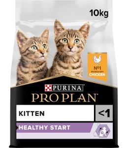 Purina Pro Plan Kitten Healthy Start Dry Cat Food with Chicken, 10 kg