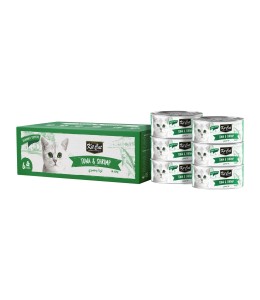 Kit Cat Deboned Tuna & Shrimp Toppers 6x50g