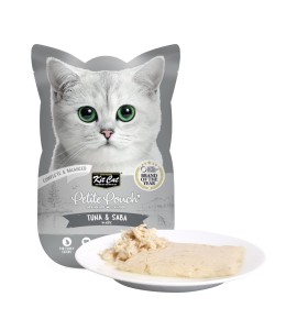 Kit Cat Petite Pouch 70g - Tuna & Saba
