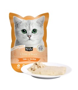 Kit Cat Petite Pouch 70g - Tuna & Salmon