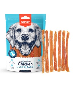 Wanpy Chicken Jerky Bars 100g