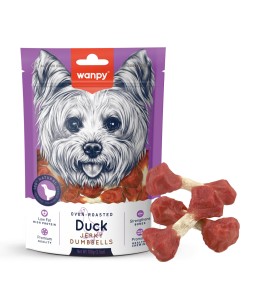 Wanpy Duck Jerky Dumbbells 100g