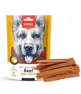 Wanpy Soft Beef Jerky Slices 100g