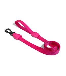Zee Dog Pink Led Leash Small