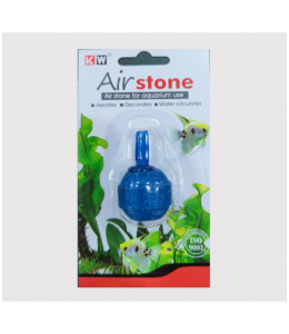 Kw Zone Aquadine Airstone Round- 2.2Cm / 1" -Blister Card[Size - 1Inch]