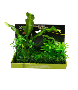 Yusee Aquarium Decorations - Artificial Plant YM-0204 [Height:15cm]