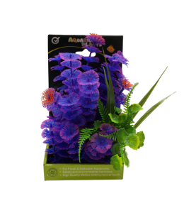 Yusee Aquarium Decorations - Artificial Plant YM-3202 [Height:22cm]