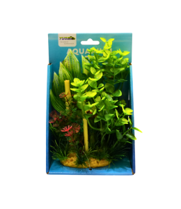 Yusee Aquarium Decorations - Artificial Plant YS-60511-1 [Height:20cm]