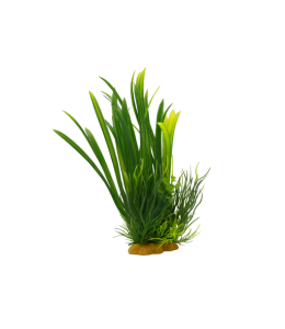 Yusee Aquarium Decorations - Artificial Plant YS-70106-8 [Height:8"]