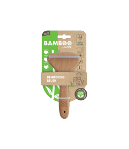 M-PETS Bamboo De-shedding Brush L