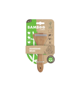 M-PETS Bamboo De-shedding Brush S