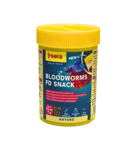 Sera Fd Bloodworms Nature[Volume - 100Ml, Weight - 9 G]