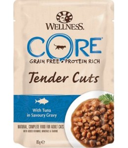 Wellness Core Tender Cuts Tuna In Savoury Gravy Adult Cat 85g