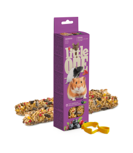 Little One Sticks for hamsters, rats, mice and gerbils with berries 2x60g