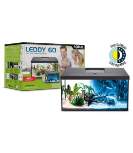 Aquael Aquarium Set Leddy 60 Black Day & Night