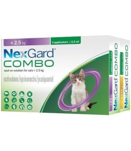 Nexgard Combo Kitten (Less Than 2.5 Kg)