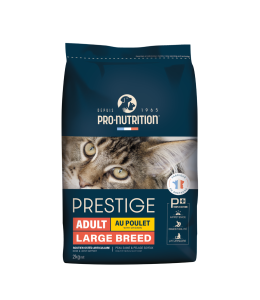 Pro nutrition Prestige Cat Adult Large Breed With Chicken 2Kg