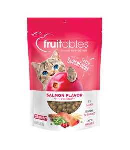 Fruitables Salmon Flavor with Cranberry Cat Treats 70g