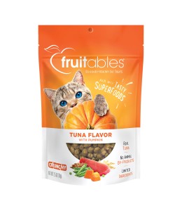 Fruitables Tuna Flavor with Pumpkin Cat Treats 70g