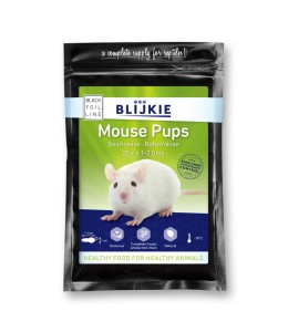 Kiezebrink Blijkie Black Foil Line Baby Mice 1-2 g, 25 pcs