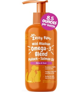 Zesty Paws Wild Alaskan Salmon Oil Formula 8oz