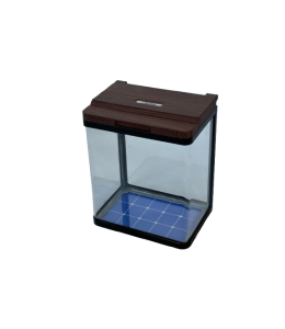 Karis Aqua Lives-Series Aquarium 230 x 160 x 285mm [Color - Black Walnut]