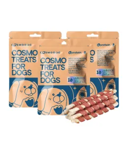 Cosmopet Cosmodog Lamb Strip Doypack 100g