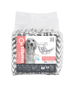 M-Pets Female Dog Diapers L 10 pack