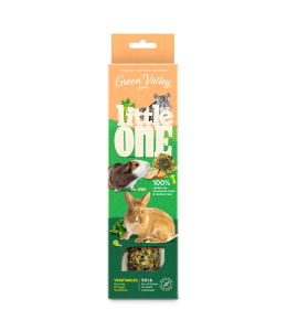 Little One Green Valley Fully Edible Grain Free Stick for Small Mammals with Vegetables 1x160g