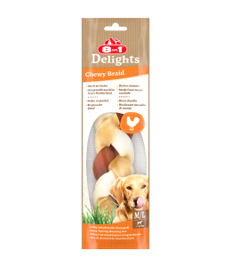 8in1 Delights Chewy Braids M/L, 80 g