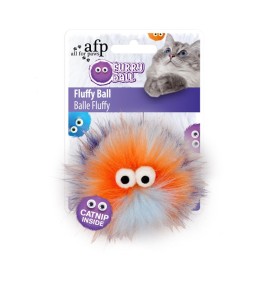 All for Paws Fluffy Ball - Orange