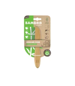M-PETS Bamboo Regular Comb 16 Teeth