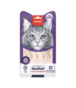 Wanpy Creamy Treat For Sterilized Tuna & Cranberry 70g