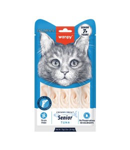 WANPY Creamy Treat For Senior 7+ ( Tuna ) 70g