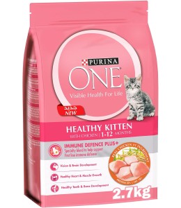 Purina One Healthy Kitten Wet Food Chicken 2.7kg