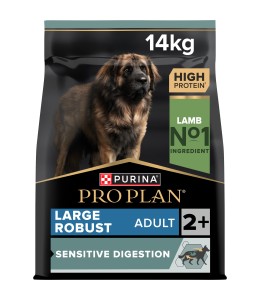 Purina Pro Plan Large Robust Adult Sensitive Digestion, Dry Dog food with Lamb, 14 kg