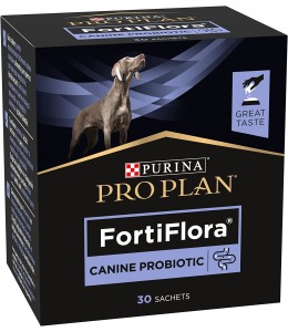 Purina Pro Plan FortiFlora, Dog Probiotic Supplement, 30 x 1g