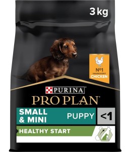Purina Pro Plan Healthy Start Small and Mini Puppy, Dry Dog food with Chicken, 3 kg