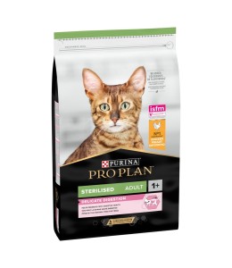 Purina Pro Plan Sterilised Adult Delicate Digestion Dry Cat Food with Chicken, 10 kg