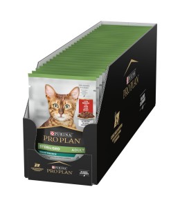 Purina Pro Plan STERILISED CAT GIG BEEF 85g