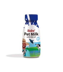 Bioline Pet Milk with Fish Oil for Cats & Dogs 220ml