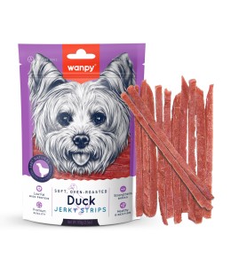 Wanpy Soft Duck Jerky Strips 100g