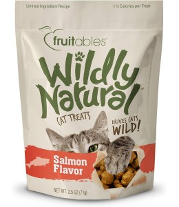 Fruitables Wildly Natural Cat Treats - Salmon Flavor (71G)