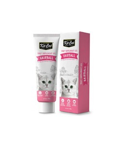 Kit Cat Daily Nutritional Supplement Gel For Cats & Kittens - Hairball (120G)