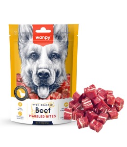 Wanpy Beef Marbled Bites 100G