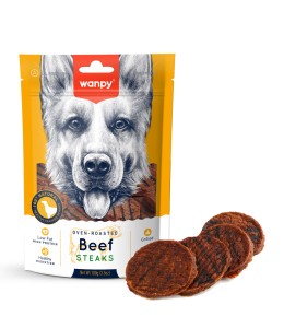 Wanpy Grilled Beef Steaks 100G